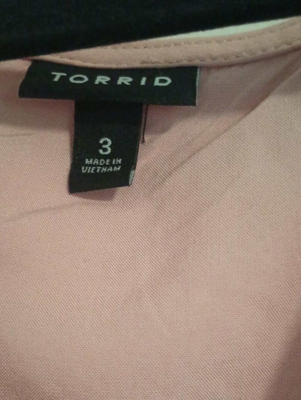 torrid Blush Pink Eyelet Button-Front Blouse - Picture 2 of 6